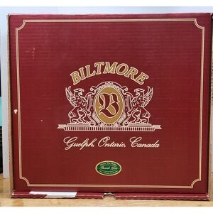 Biltmore El Ganz Mens Dark Green Fur Felt Fedora Hat Canada with Box Feather